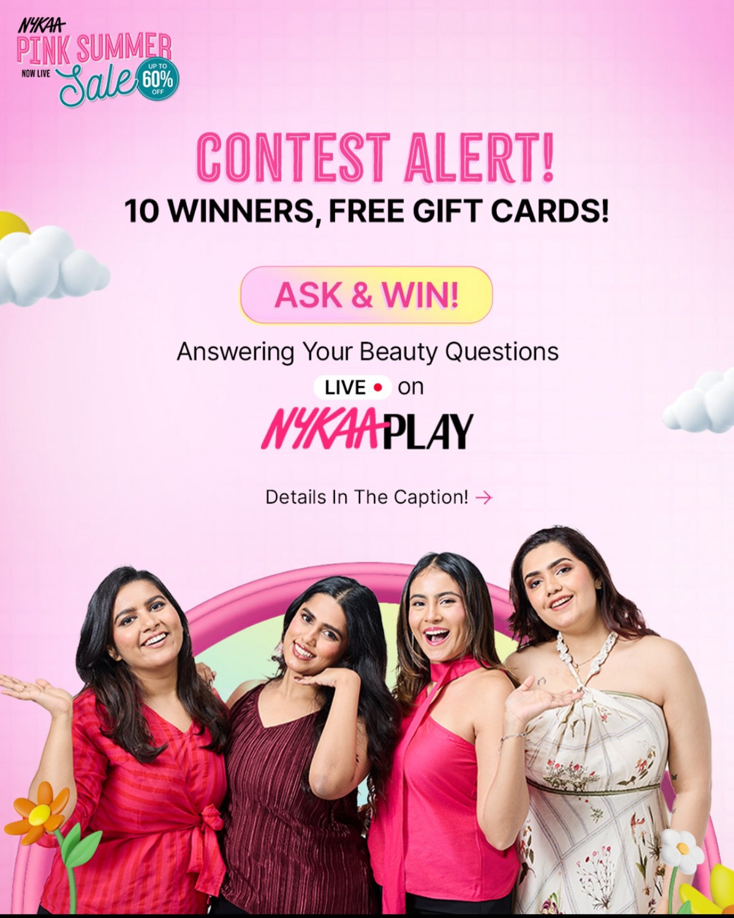 Nykaa Pink Summer Sale Contest Alert